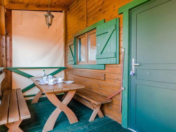 Apartamentowe Domki Drewniane Colorado Villa Karwia Exterior foto