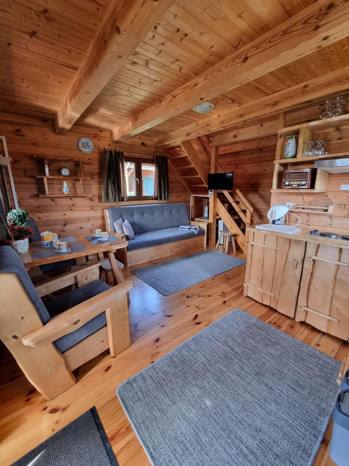 Apartamentowe Domki Drewniane Colorado Villa Karwia Exterior foto